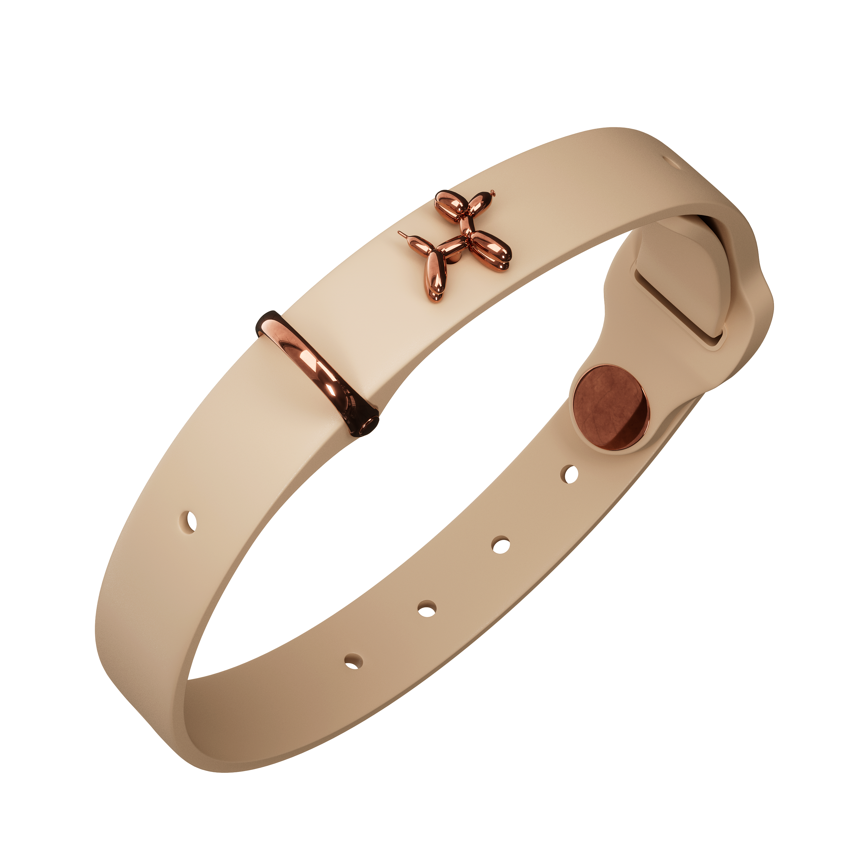 SANDDOG - Wholesale Pet Collar - Dog - SANDDOG DOG COLLAR  - BEIGE  & BALLOON4