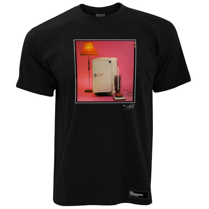 Camiseta masculina da capa do álbum The Cure 'Three Imaginary Boys' por atacado de Rock Photographers Collective