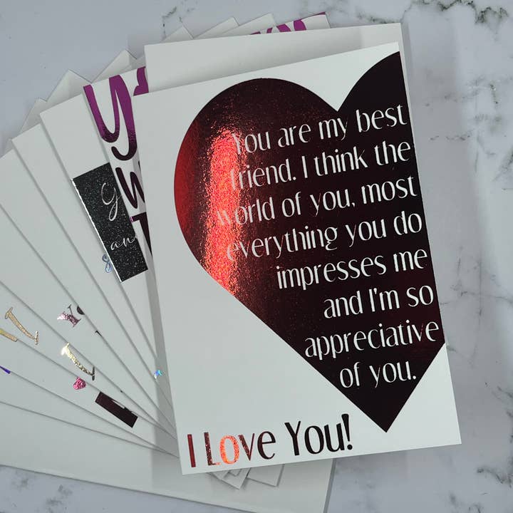 D. Johnson & Co Greetings - Wholesale Love Card - Love Affirmation Boxset10