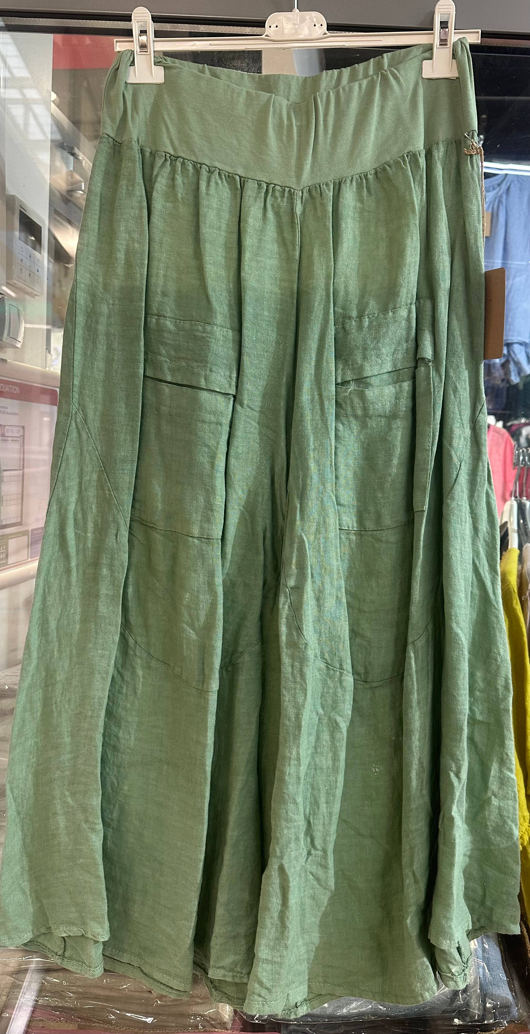 LÉA & LUC - Wholesale Pants - Women's - 100% linen trousers REF.3023526