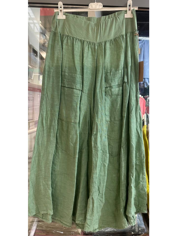 LÉA & LUC - Wholesale Pants - Women's - 100% linen trousers REF.3023526