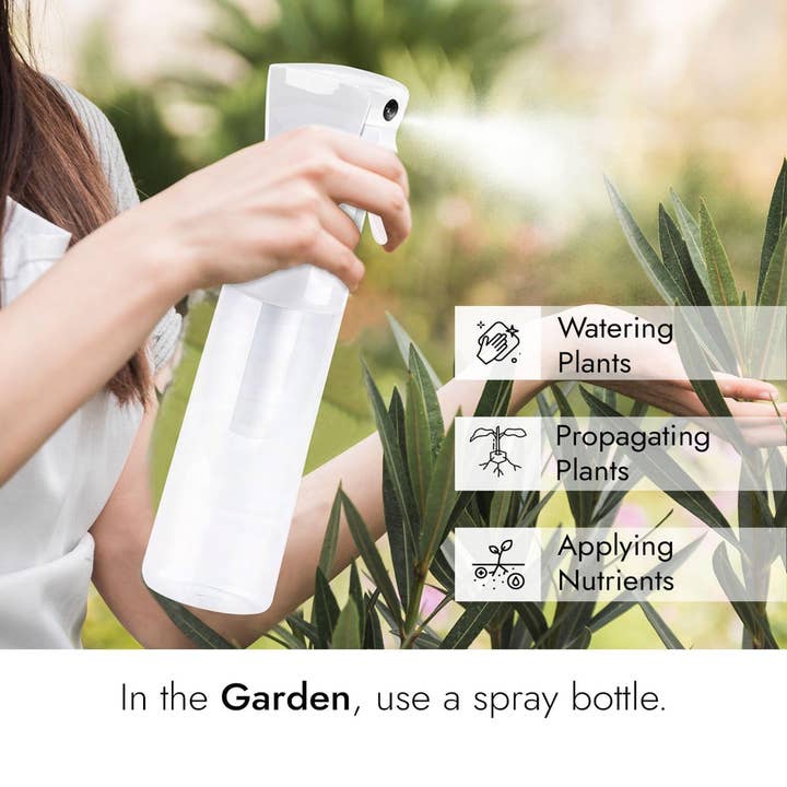 Vigor Path - Wholesale Spray Bottle - Continuous Spray Bottle with Ultra Fine Mist 300ml/10.1oz