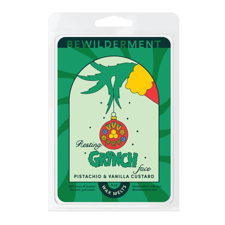 Bewilderment - Wholesale Wax Melt - Resting Grynch Face Wax Melts
