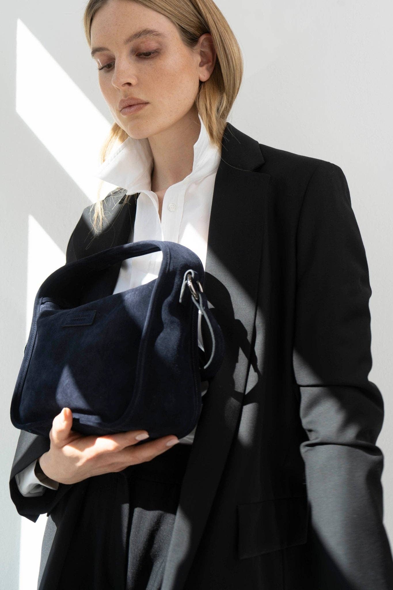 TIEFENBACHER LEHMANN - Wholesale Shoulder Bag - Women's - BRIOCHE BAG midi midnight2