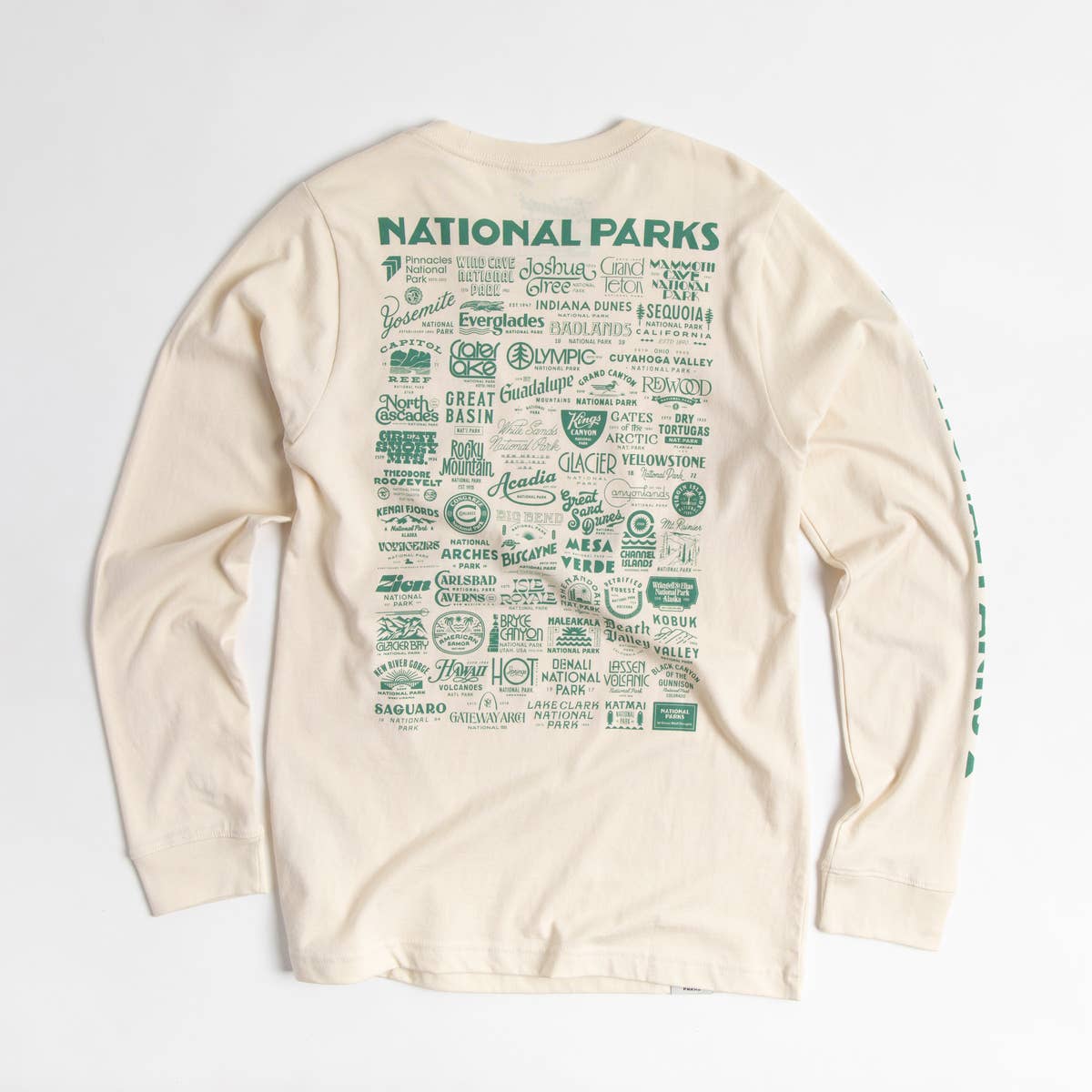 The Landmark Project - Wholesale Screen Printed T-Shirt - Unisex - See America's National Parks Unisex Long Sleeve Tee w/ Pocket5
