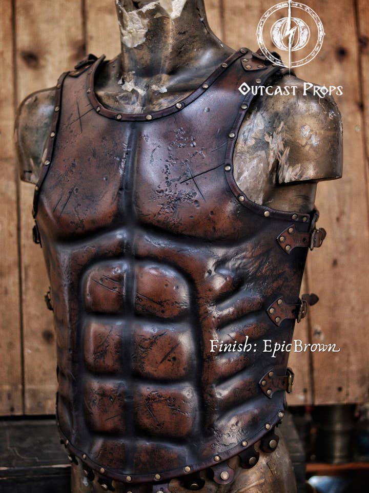 Musculata romana de cuero para venta al por mayor de Outcast Props