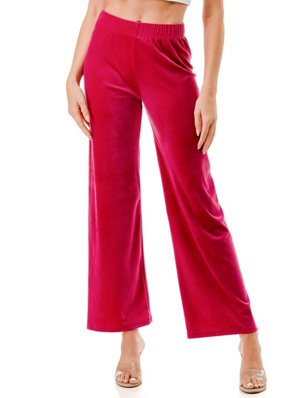 MIO WHOLESALE - Wholesale Pants - Women's - VW001 PLUS PLUS SIZE VELOUR PANTS8