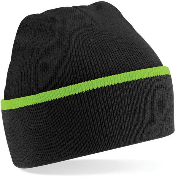 Logo Free Clothing - Wholesale Beanie - Unisex - Beechfield Teamwear Beanie | Unisex | Cuffed | Warm | Stripe | 6 Colours | One Size7