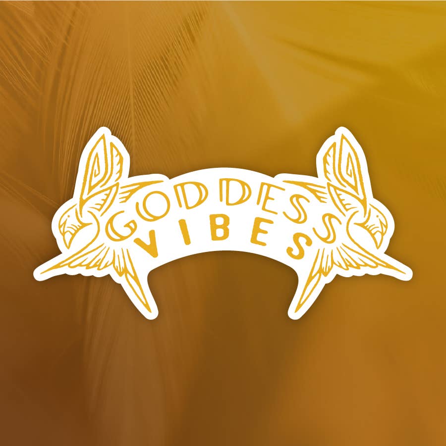 Goddess Vibes Sticker for wholesale by Issa Designs