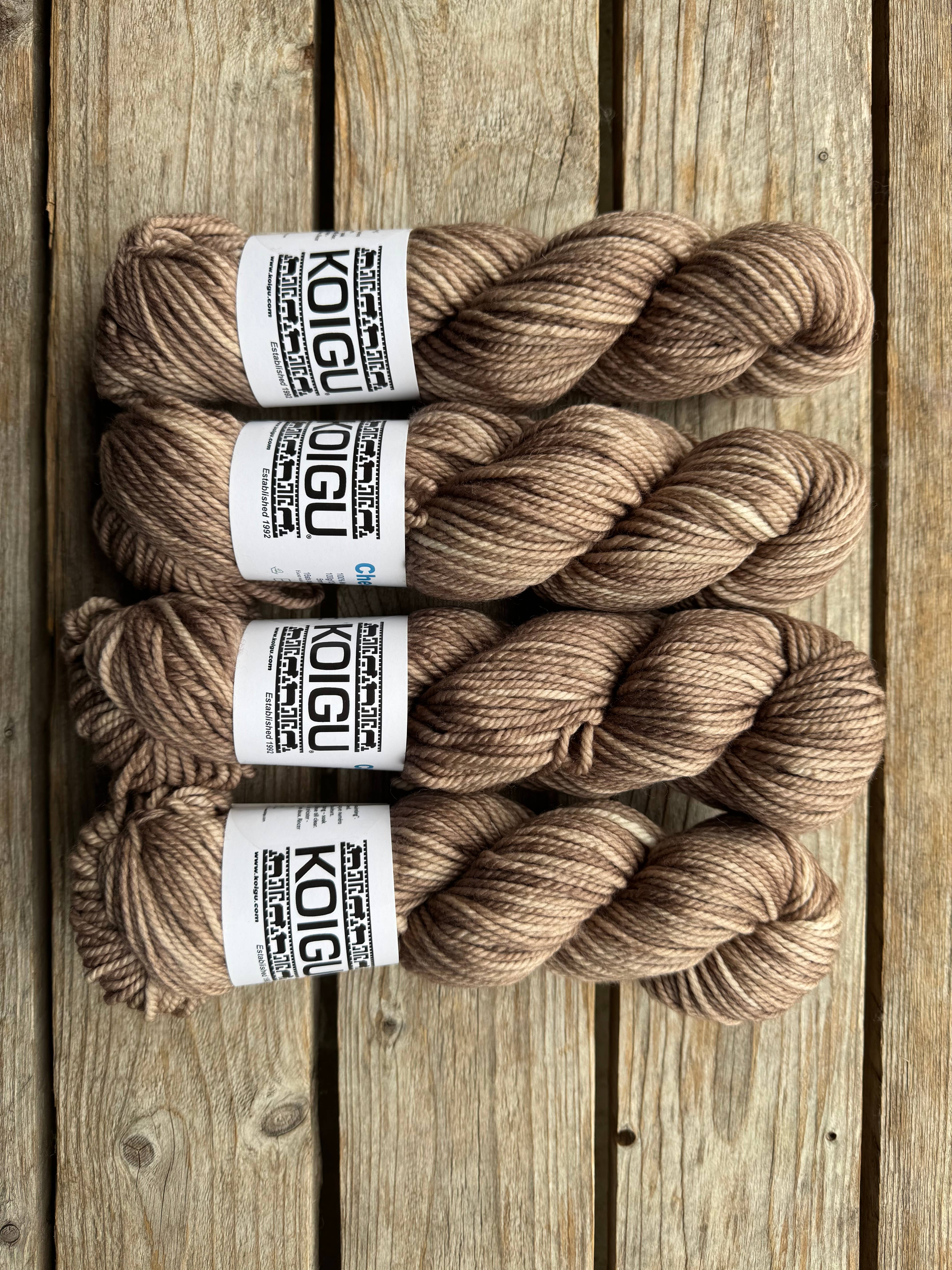 Koigu Wool Designs - Wholesale Yarn - Chelsea Aran Merino Yarn -group B29