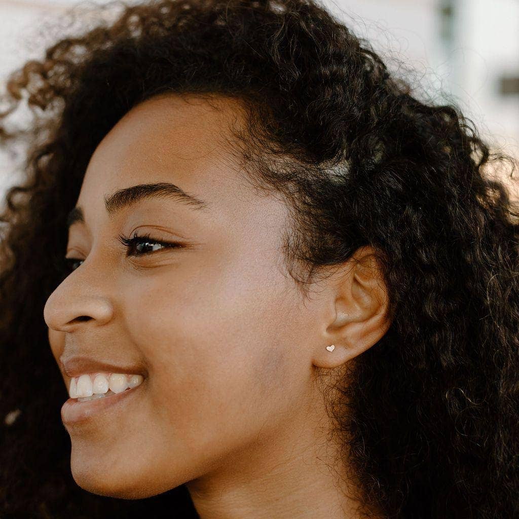 Adorn512 - Wholesale Stud/Post Earrings - Heart Stud Earrings1