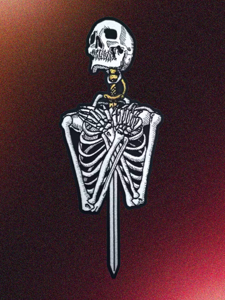 Gran parche bordado para la espalda - "Conflicto" para venta al por mayor de 13th Press