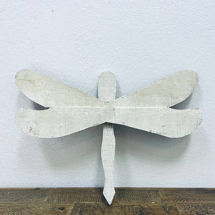 Rustic Farm - Wholesale Wall Accent - Wood Dragonfly, Handmade - 7.4