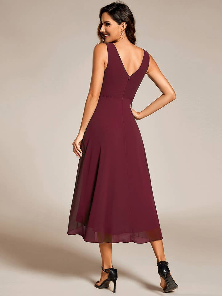 Ever-Pretty – wholesale Dress – Women's – Empire Waist V Neck Strapless Wedding Guest Dress