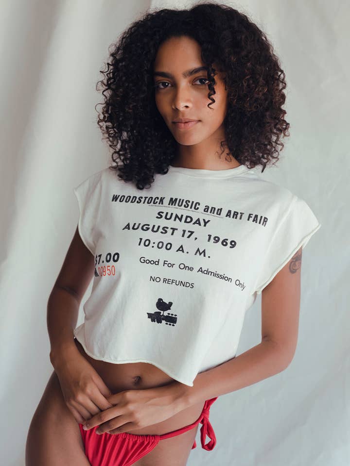 Top de Entrada Woodstock por atacado de People Of Leisure