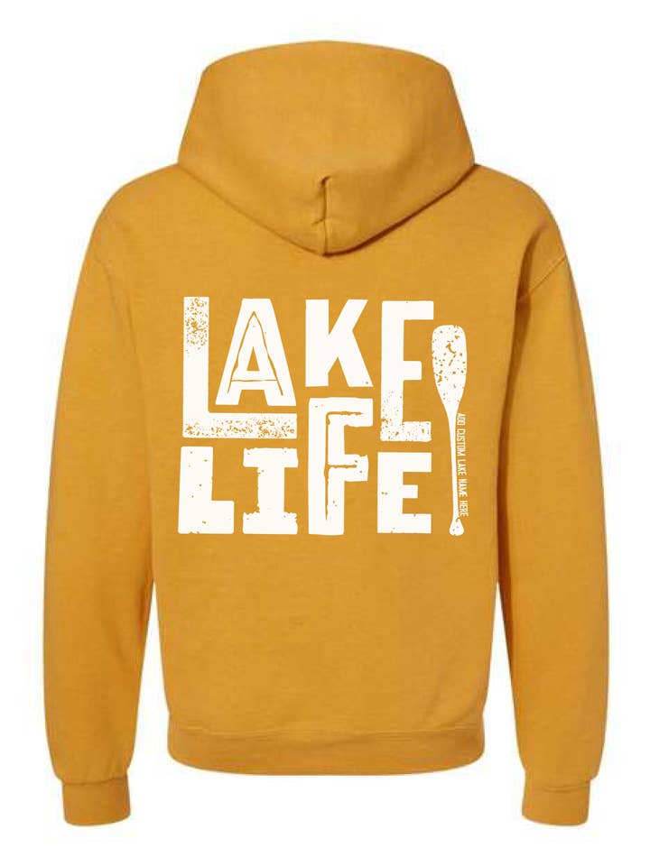 DIYxe – Engroshandel Hoodie – Kvinder – Lake Life Oar personlig Lake hættetrøje | Sommertøj1