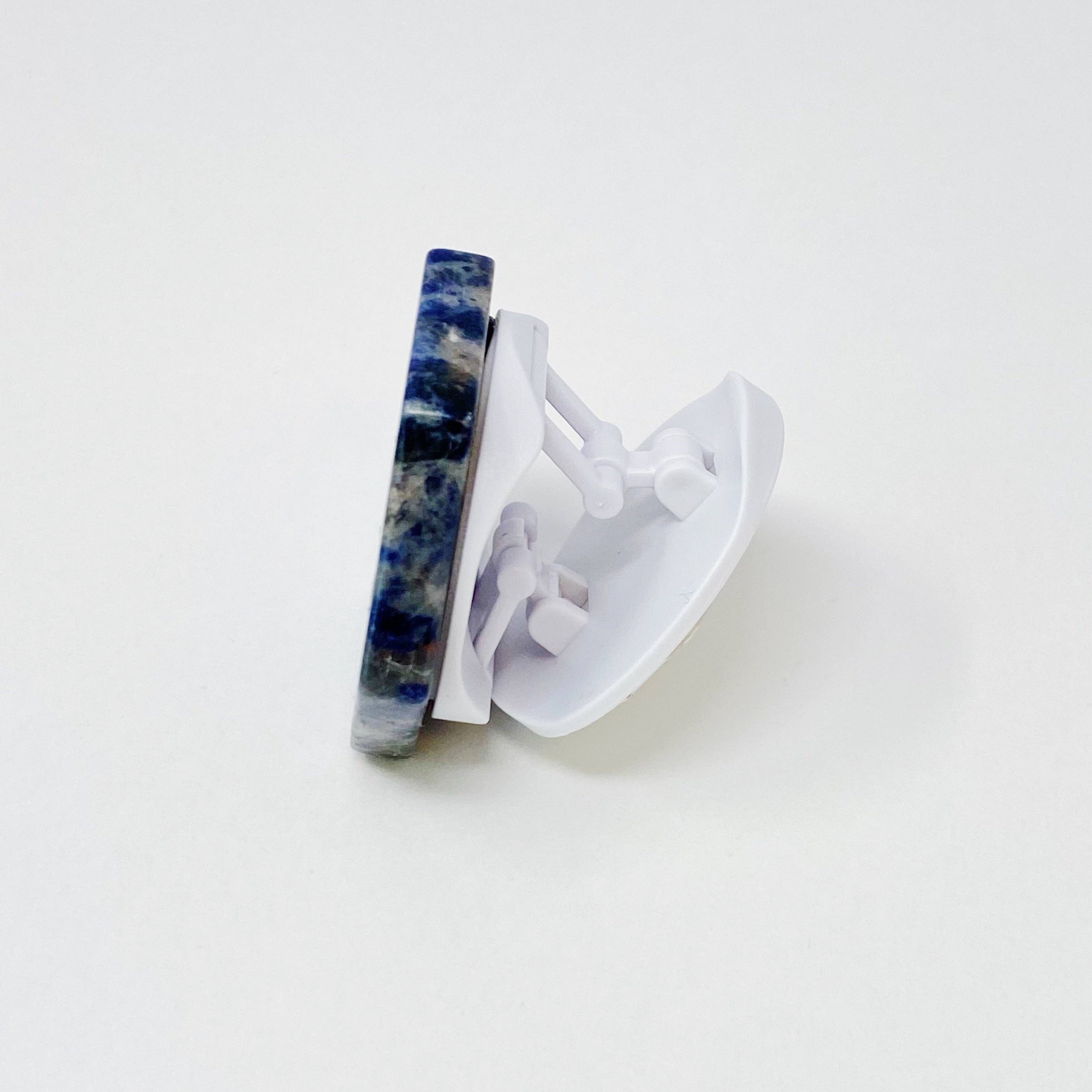 Ellison+Young - Wholesale Phone Grip - Hexagon Natural Stone Phone Grip4