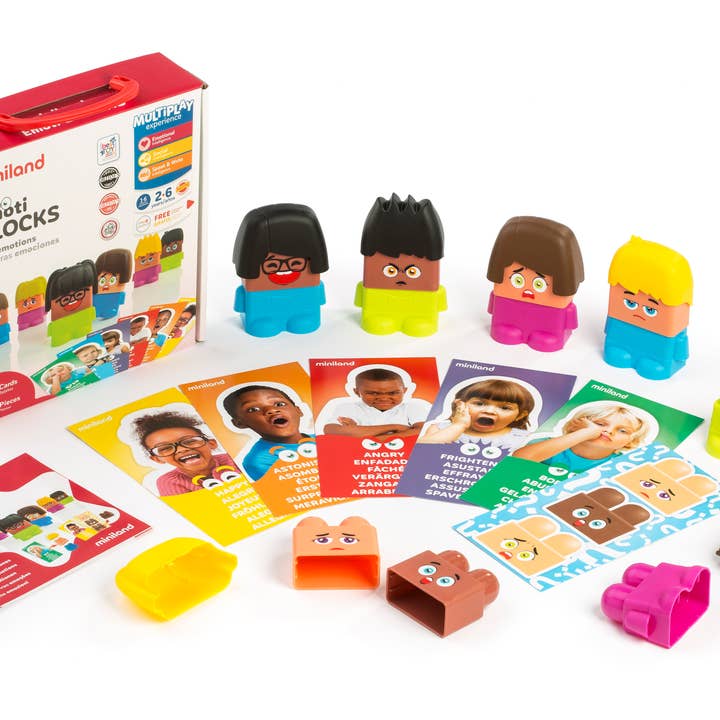 Emotiblocks for wholesale by Miniland Educational