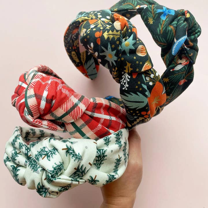 PopFizzCheers - Wholesale Fashion headband – women's - Christmas Holiday Headbands (5 patterns available)6