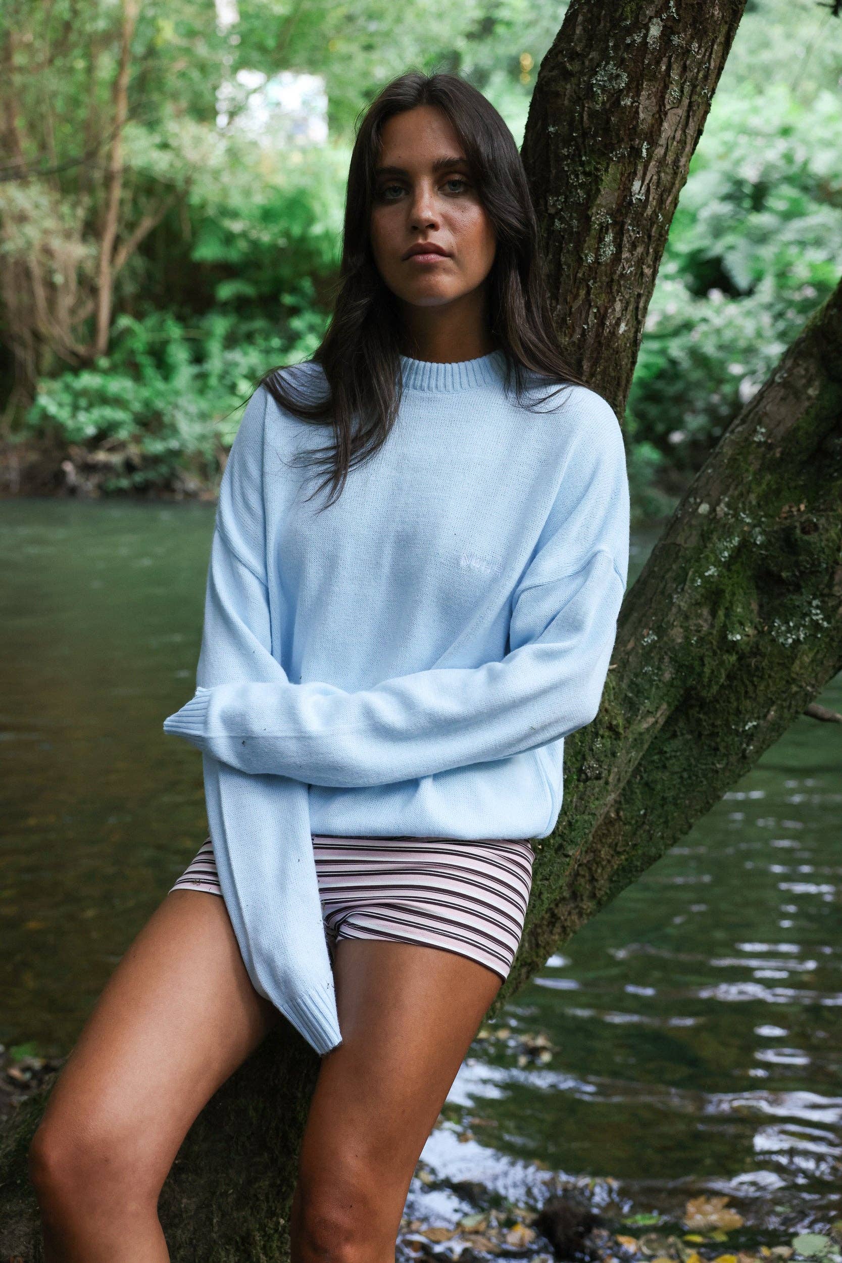 NWHR - Wholesale Sweatshirt - Men's - Baby Blue Brushed Jersey2