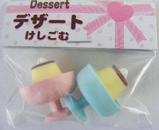 BCmini - Wholesale Eraser - 2 Pudding Erasers in Cup1