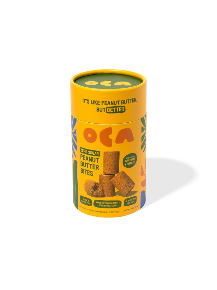 Sugar-Free Peanut Butter Bites for wholesale by Oca Foods