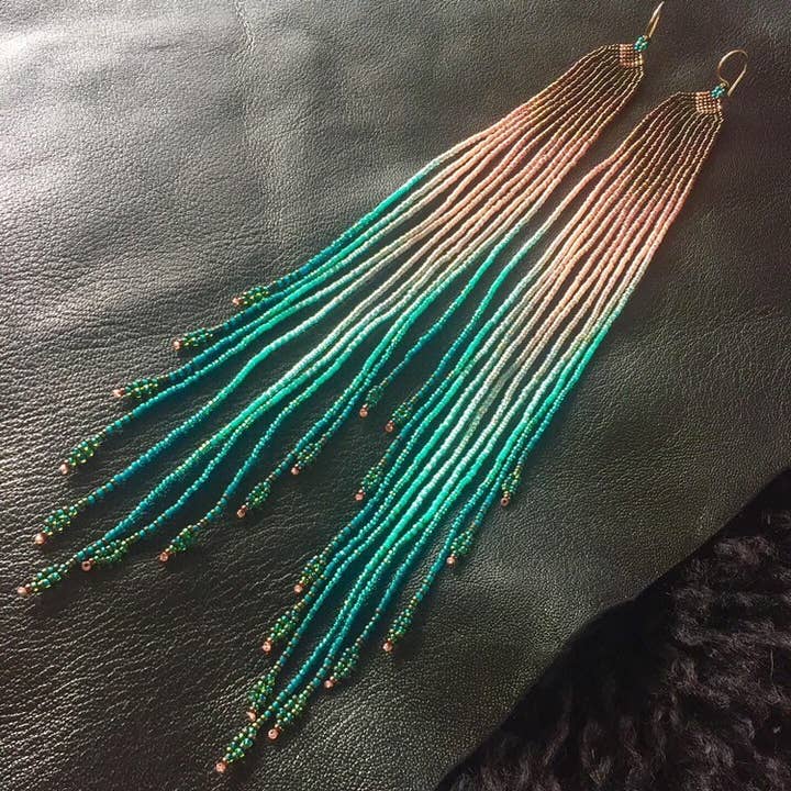 Maui Swan Designs "Water Goddess" Very Long Seed Bead for wholesale by Maui Swan Designs