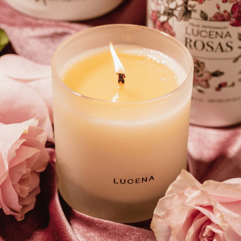 LUCENA – wholesale Jar/filled candle – Rosas4