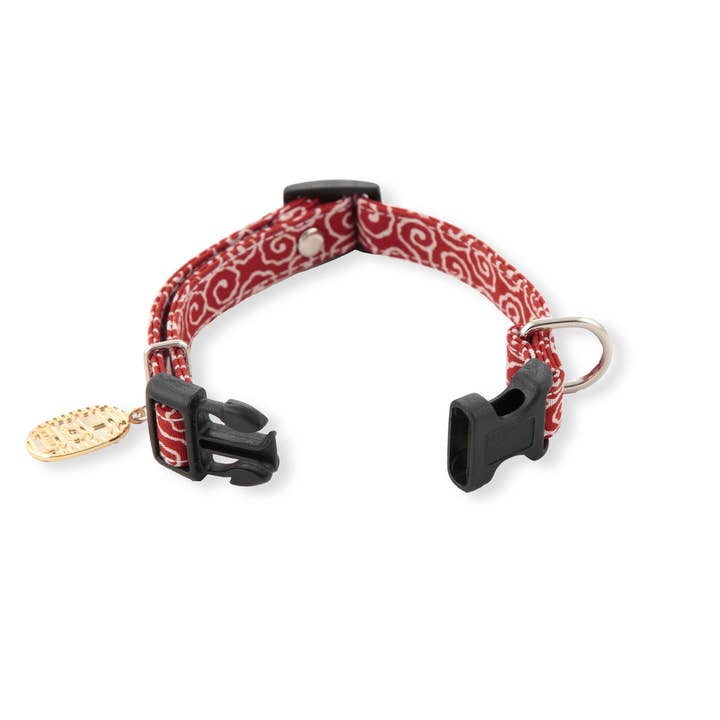 MOON-X USA, INC. - Venta al por mayor Collar - Perros - Collar para perro Ninja (pequeño, rojo)