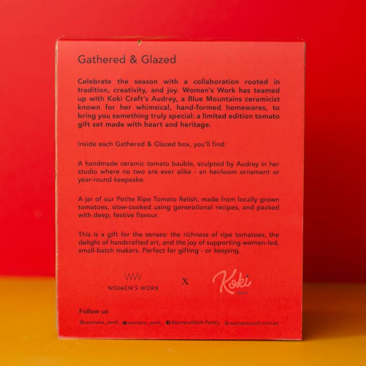 Women's Work - Wholesale Christmas decoration - Gathered & Glazed - Relish & Ceramic Bauble & Gift Set4