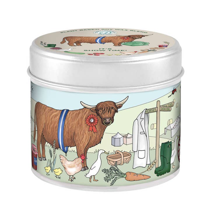 The Country Candle Co. – wholesale Retailer display – Home & Living – Emma Lawrence-18 Tin Counter Top Display Unit (CDU) 23