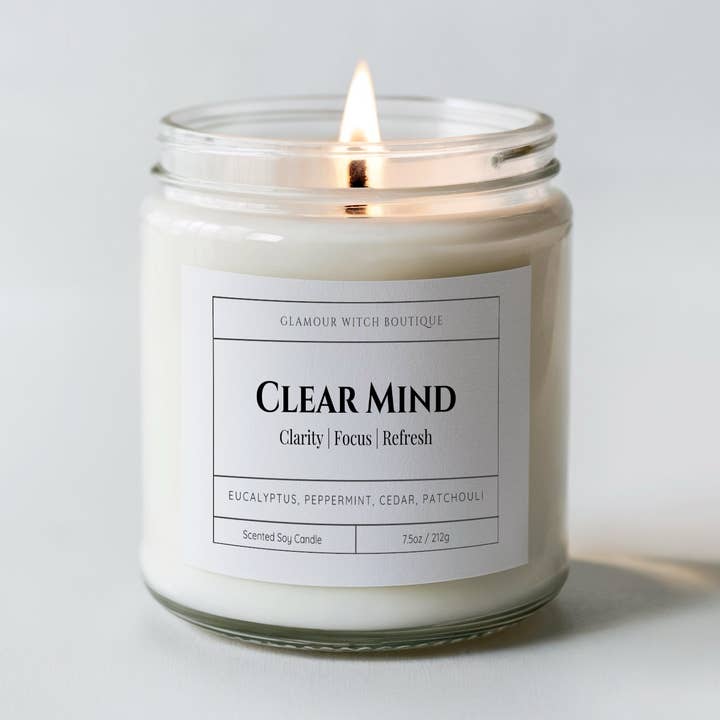 Vela Clear Mind para venta al por mayor de Glamour Witch Boutique