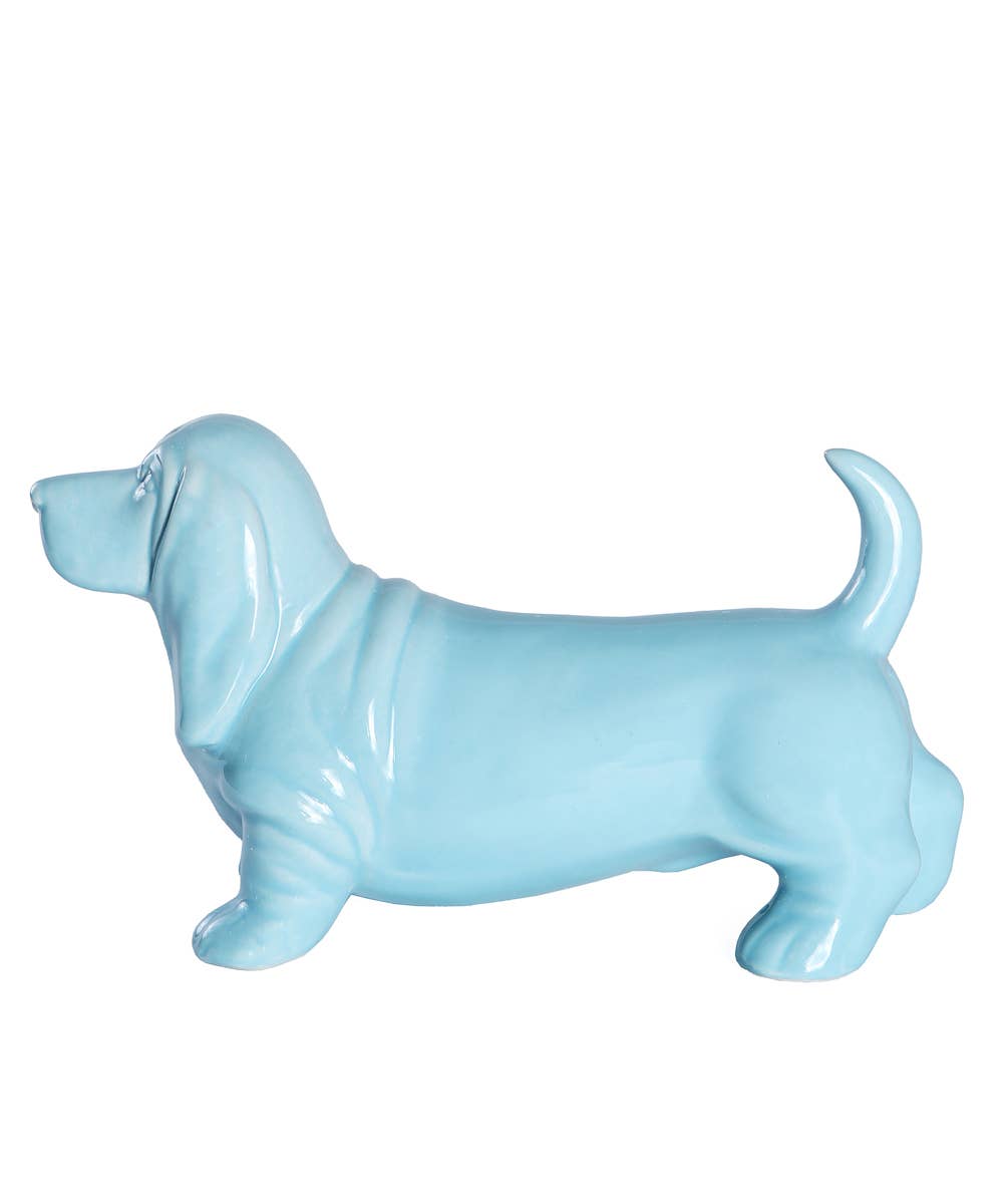 NAYOTHECORGI – Großhandel Dekofigur – Stehende Basset Hound Keramikstatue6