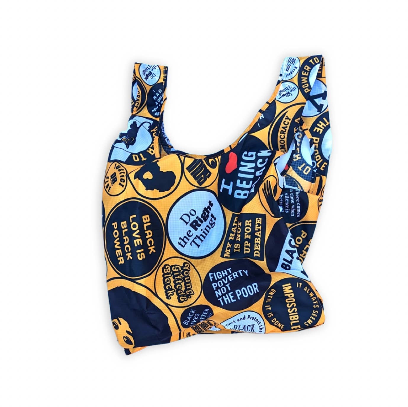 All Very Goods – wholesale Grocery/shopping bag – Reusable Grocery Bag - Power Buttons