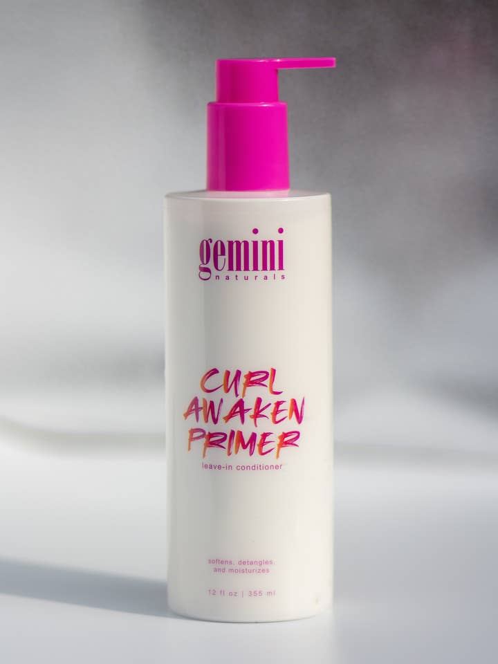 Curl Awaken Primer Leave-In Conditioner for wholesale by Gemini Naturals