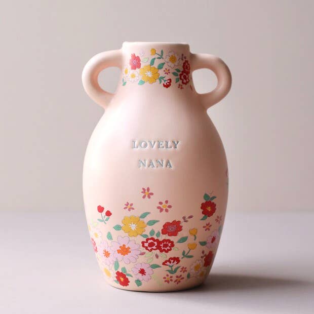 Lisa Angel - Wholesale Vase - Large Ceramic Lovely Nana Floral Vase, H15.5cm