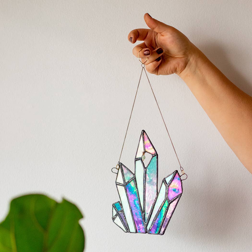 Lost & Found Design – wholesale Suncatcher – Stained Glass Crystal Hanging