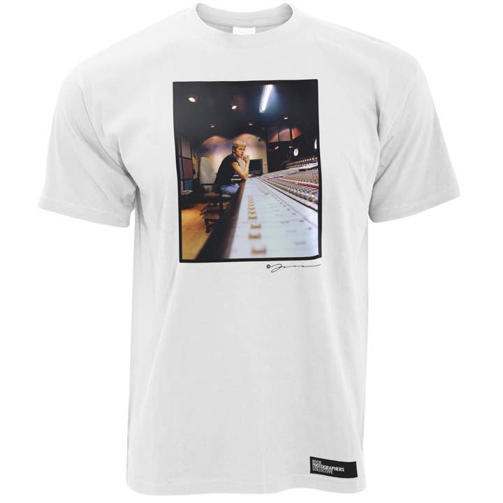 Rock Photographers Collective - Venta al por mayor Camiseta estampada - Hombre - Camiseta hombre Brett Anderson of Suede (JB) f/c location