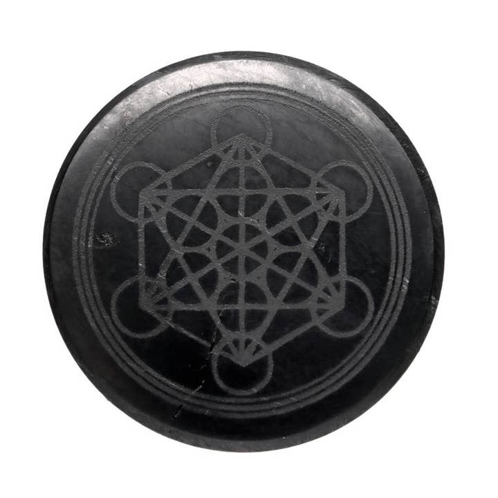 Vives de la Cortada S.L - Wholesale Spirituele steen/kristal - Kleine Kleefplaat van Shungiet Metatron0