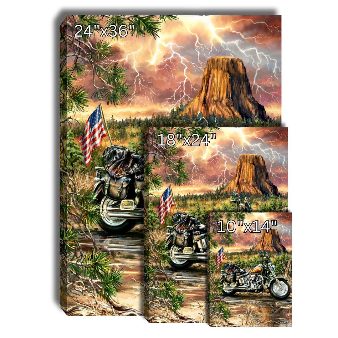 Glow Decor - Wholesale Art Print - The Open Road Canvas Wall Art1