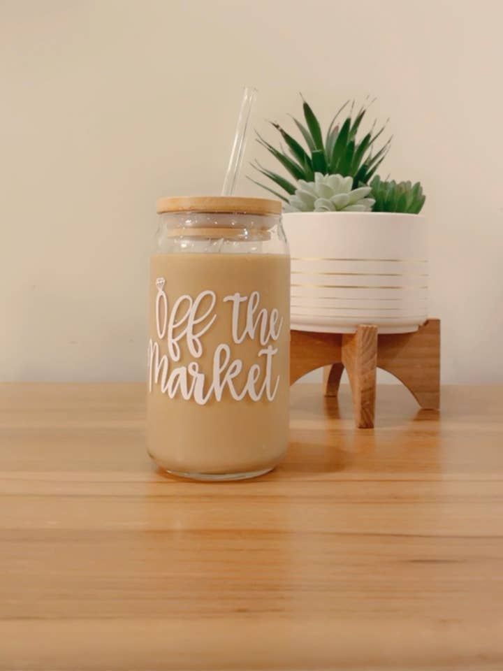 Vidro de lata fora do mercado por atacado de Pink pretty designs