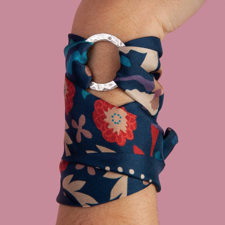 Fresco silk twilly for wholesale by Dora Nola