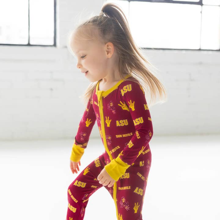 Tailgate Tikes - Wholesale Jumpsuit - Baby - Arizona State Sun Devils Zippy One-Piece