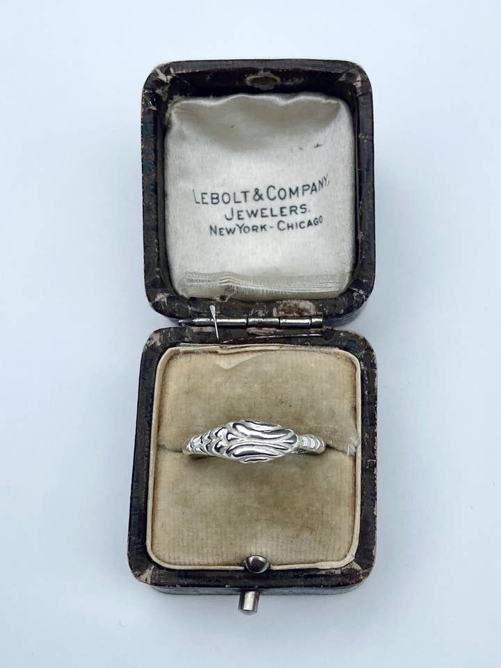 Silver Ouroboros Snake Ring for wholesale by Serpentine