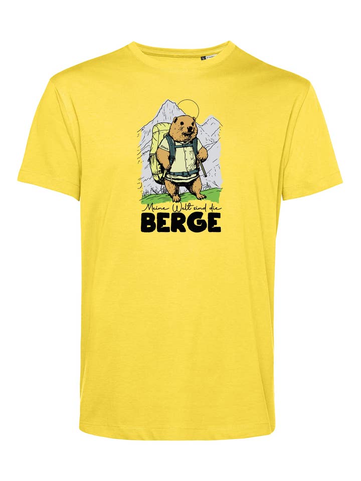 Klättringströja för män - My World Are The Mountains för wholesale av KLETTERHELDEN