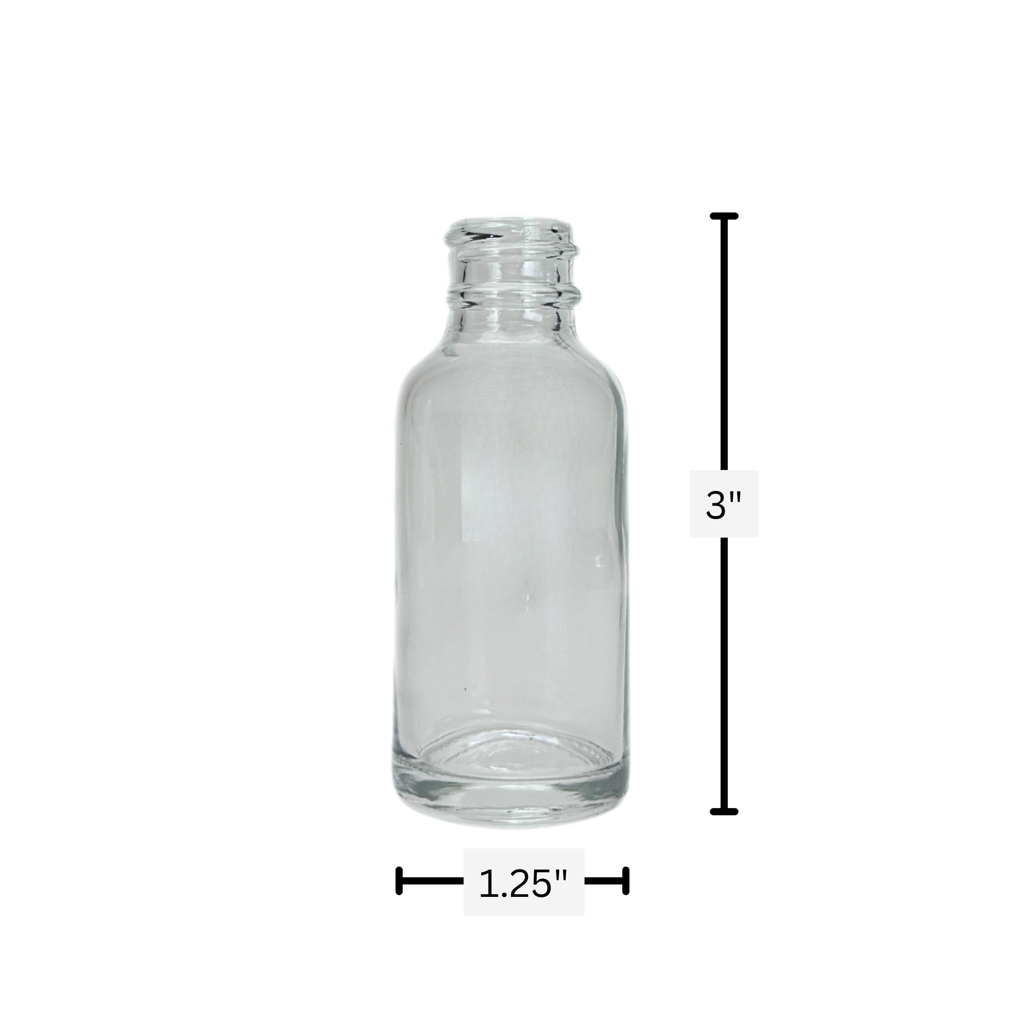 The Bottle Shoppe - Vente Supports pour huile essentielle - Flacon en verre transparent de 30 ml avec pipette en verre blanc et or rose4
