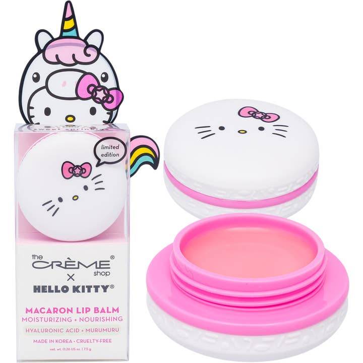 Cow Crack Wholesale - Wholesale Lip Balm - The Crème Shop x Hello Kitty Macaron Lip Balm