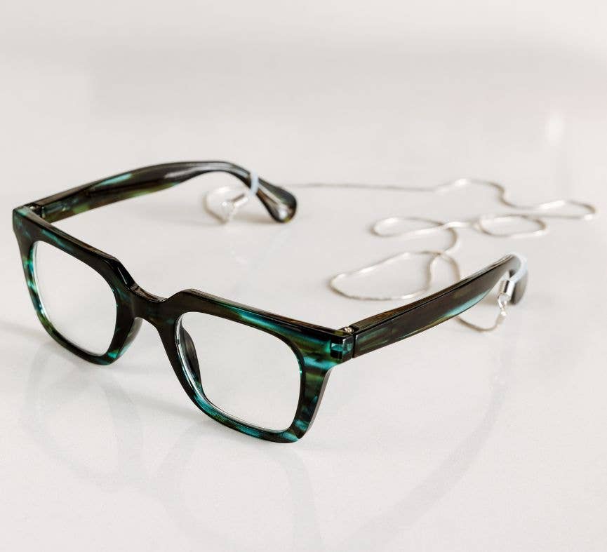 Peepers - Wholesale Sunglasses/Eyeglasses Strap - Unisex - Silver Chain (Pack of 4)1