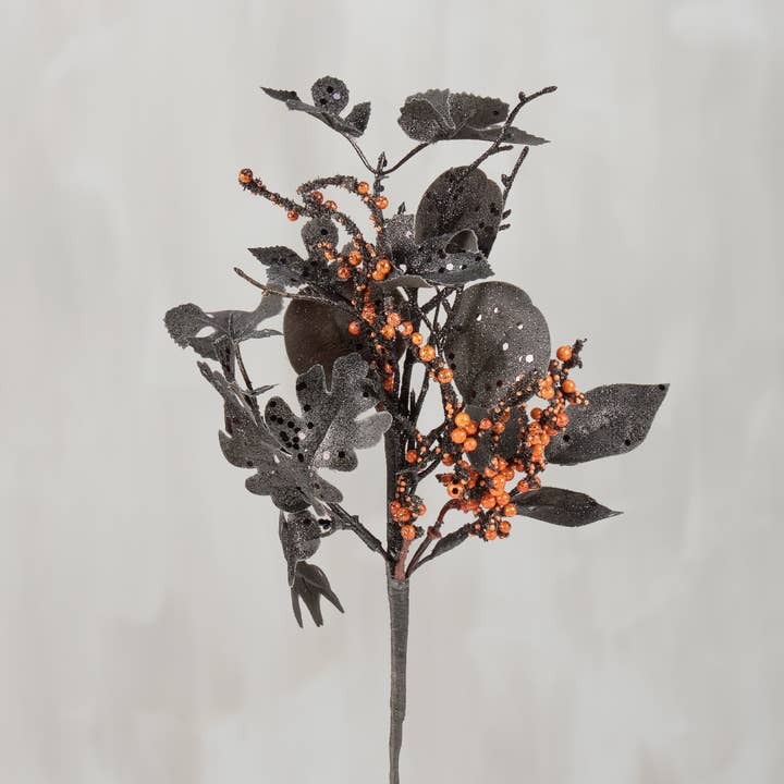 Halloween Berry Floral Pick for wholesale by Primitives by Kathy