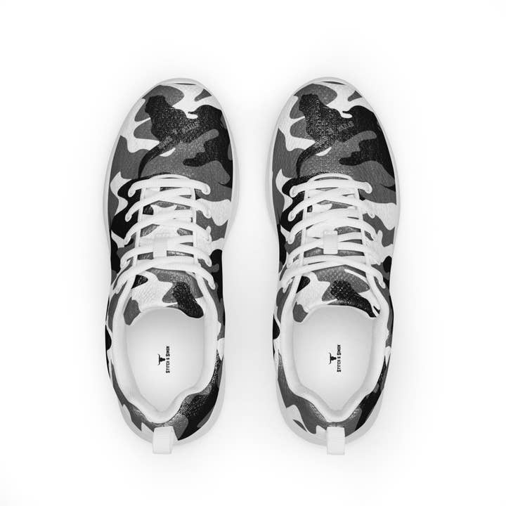 Damen Tarnmuster Trainingsschuhe - Stilvolle Sportschuhe - Camouflage für den Großhandel von Stitch & Simon